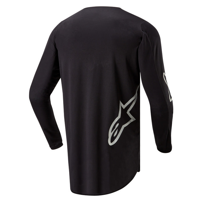 Alpinestars 2024-2026 Fluid Graphite Jersey Black Silver