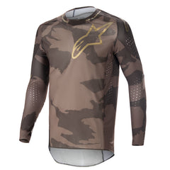 SUPERTECH JERSEY LE SQUAD 23 DARKBROWN KARGAROO GOLD (0839)