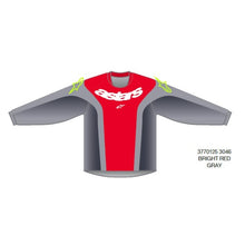 Alpinestars 2025 Youth Racer Melt Jersey Bright-Red Gray (3046