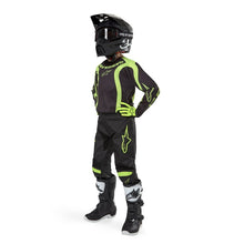 Alpinestars 2024 Youth Racer Lurv Jersey Black Fluro Yellow