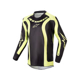 2024 YOUTH RACER LURV JERSEY BLACK FLUROYELLOW (0168)