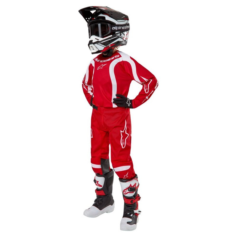 2024 YOUTH RACER LURV JERSEY MARS RED WHITE (3120)