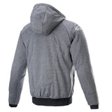 CHROME IGNITION HOODIE MELANGE DARK-GRAY WHITE (9162)