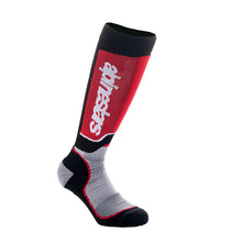 Alpinestars Youth MX Plus Socks Black Gray Red