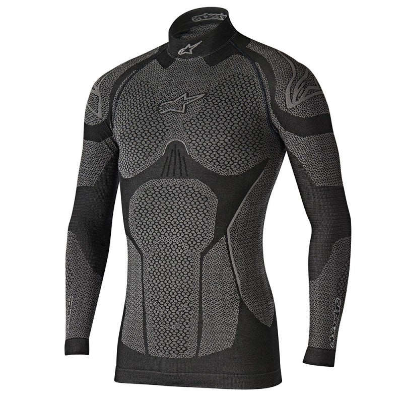 RIDE TECH WINTER TOP L/S | BLACK GREY (0106) / XS-S