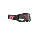 SUPERTECH CORP GOGGLE | BLACK RED (1422) | CLEAR LENS