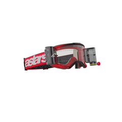 VISION 5 BLAZE GOGGLE | RED (3135) | CLEAR ROLL OFF LENS