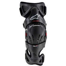 Alpinestars FLUID TECH LT KNEE BRACE Anthracite Red White 62