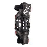 BIONIC 10 CARBON KNEE BRACE L BLACK RED (0013)