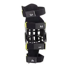 Alpinestars Bionic 7 Knee Brace Set Silver Fluro Yellow