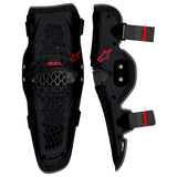 SX1 V2 KNEE PROTECTOR | BLACK/RED S/M