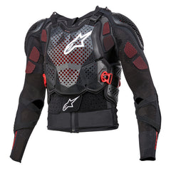 BIONIC TECH V3 PROTECTION JACKET BLACK WHITE RED (0123)