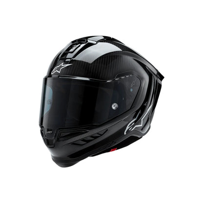 Alpinestars Supertech SR10 Solid Helmet ECE 22.06 Black Carbon Matt and Gloss