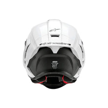 Alpinestars Supertech SR10 Solid Helmet ECE 22.06 White Gloss Black Matt