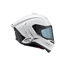 Alpinestars Supertech SR10 Solid Helmet ECE 22.06 White Gloss Black Matt