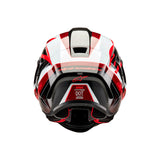 SUPERTECH SR10 TEAM HELMET ECE 22.06 BLACK CARBON RED WHITE GLOSS (1352