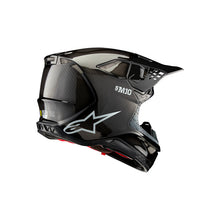 Alpinestars Supertech SM10 Solid Helmet ECE 22.06 Black Gloss Carbon