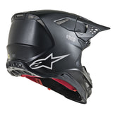SUPERTECH SM8 SOLID HELMET ECE BLACK MATT (0110)
