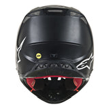 SUPERTECH SM8 SOLID HELMET ECE BLACK MATT (0110)