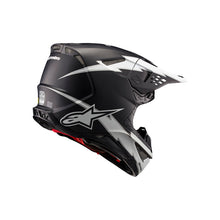 Alpinestars Supertech SM10 Ampress Helmet ECE 22.06 Black White Matt