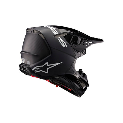 Alpinestars Supertech SM10 Flood Helmet ECE 22.06 Black Dark Gray Matt and Gloss