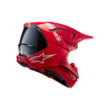 Alpinestars Supertech SM10 Flood Helmet ECE 22.06 Fluro Red Red Matt and Gloss