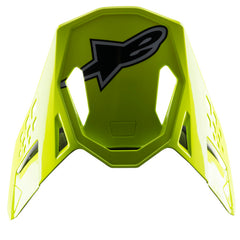 SM8 FACTORY HELMET BLACK/FLURO YELLOW/BLUE (1578)