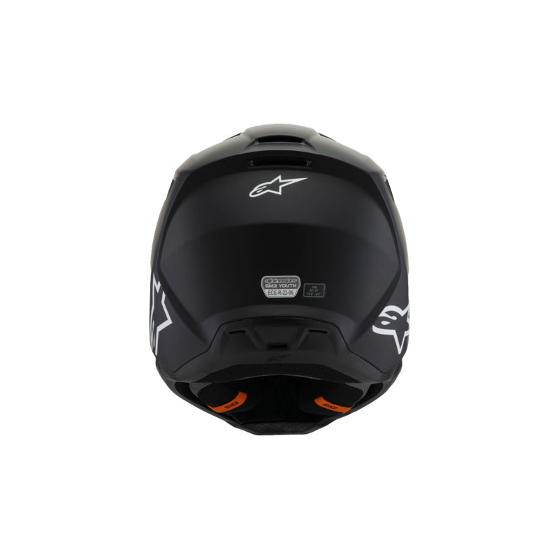 Alpinestars SM3 Youth Solid Helmet ECE06 Black Matt