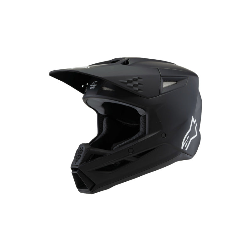 Alpinestars SM3 Youth Solid Helmet ECE06 Black Matt