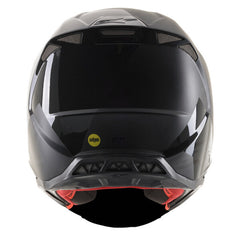 SUPERTECH SM8 ECHO HELMET ECE BLACK ANTHRACITE M&amp;G (1146)