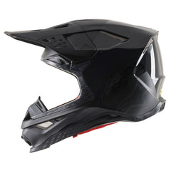 SUPERTECH SM8 ECHO HELMET ECE BLACK ANTHRACITE M&amp;G (1146)