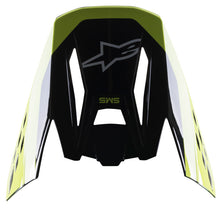 Alpinestars SM5 Beam Helmet Black/White/Grey/Fluro Yellow