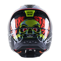 SM5 SOLAR FLARE GLOSS BLACK BLUE FLURO RED (1739)
