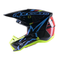 SM5 ACTION GLOSS BLACK BLUE FLURO YELLOW (1757)