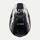 VISOR SM10 22.06 - AMPRESS BLACK WHITE MATT (1121)