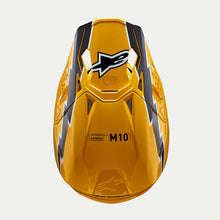 Alpinestars Visor SM10 22.06 - Ampress Black Yellow Gloss