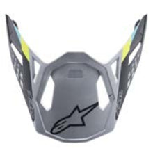 Alpinestars Visor SM8 - Contact - Silver Silver Matt