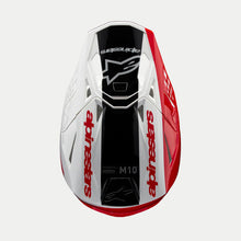 Alpinestars Visor SM10 22.06 - Unite Red White Gloss