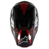 SM10 VISOR LE SAN DIEGO BLACK/SILVER/RED (1999)