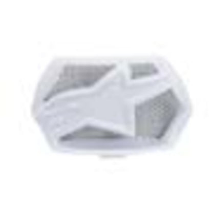 Alpinestars Chin Vent SM10 / SM8 White Glossy