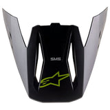 VISOR SM5 COMPASS MATT BLACK/FLURO YELLOW (1559)