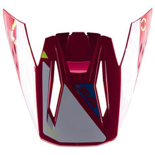 Alpinestars Visor SM5 - Action Gloss Red White Fluro Yellow