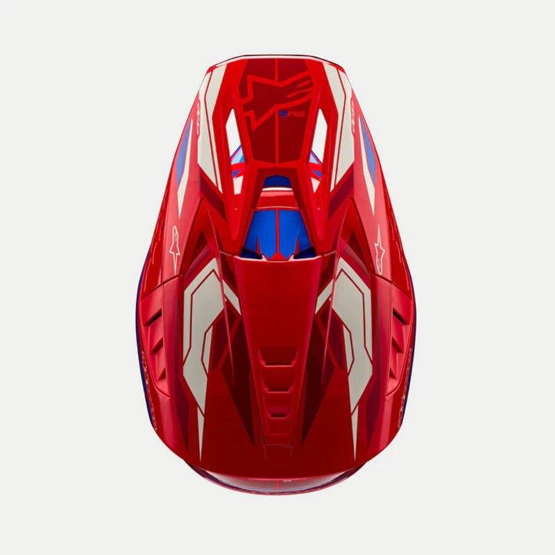 VISOR SM5 22.06 - ACTION 2 BRIGHT RED BLUE GLOSS (3017)