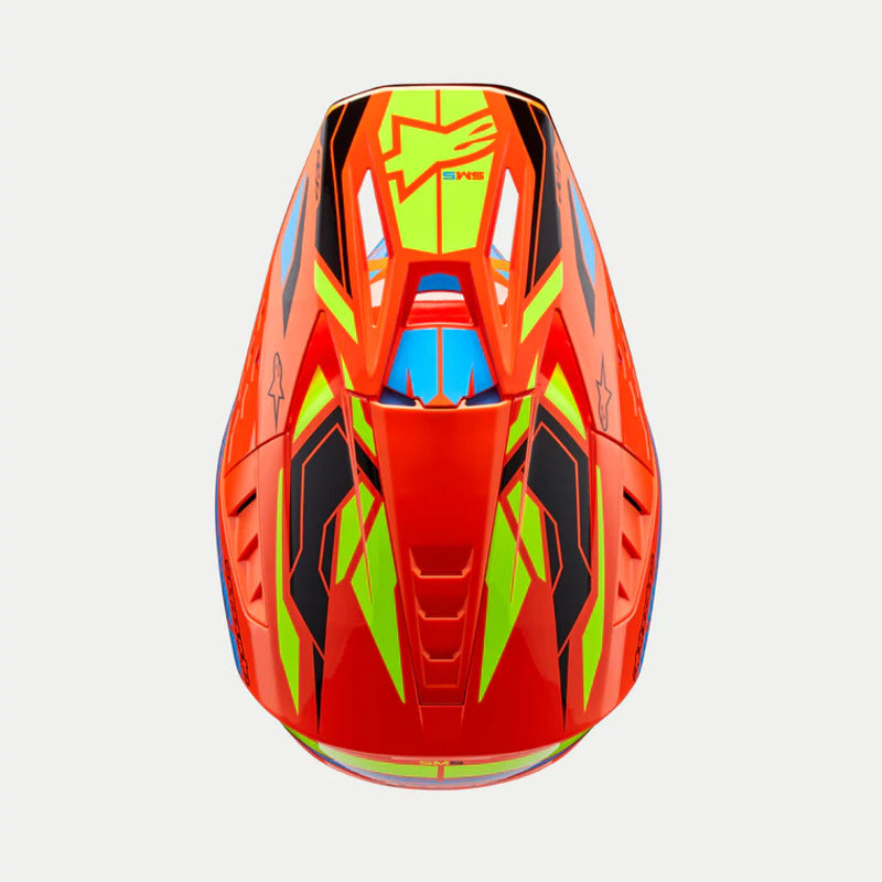 VISOR SM5 22.06 - ACTION 2 FLUROORANGE CYAN FLUROYELLOW GLOSS (4475)