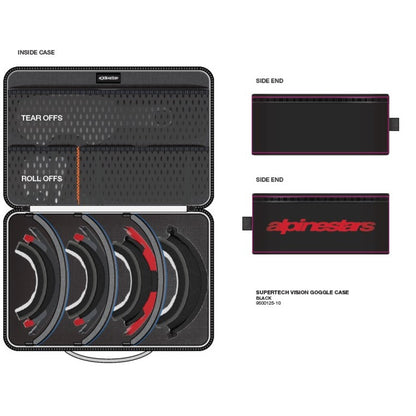 Alpinestars Supertech Vision Goggle Case Black