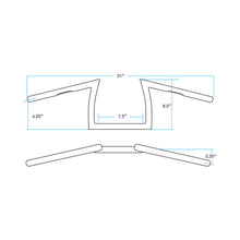 KEYSTONE XL 1" BARS | BLACK SLOTTED