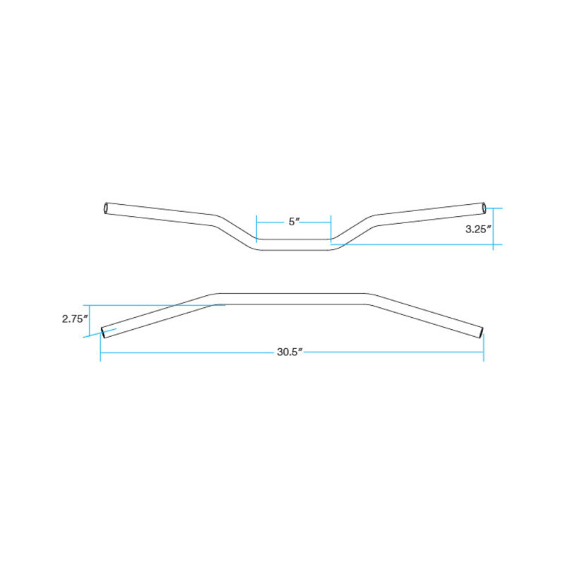 TRACKER 7/8" MID | BLACK NON-DIMPLED