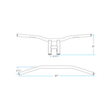 TYSON XL 8" BARS | BLACK SLOTTED