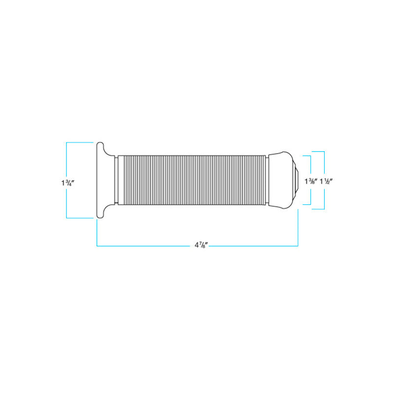 KUNG FU 1" GRIPS | GREY TPV