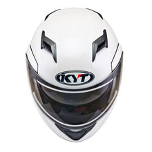 Kyscn00W3 KYT Convair Flip UP Helmet | Pearl White